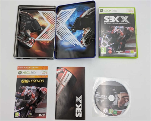 SBK X Superbike World Championship - Steelbook - XBOX 360 (B Grade) (Genbrug)